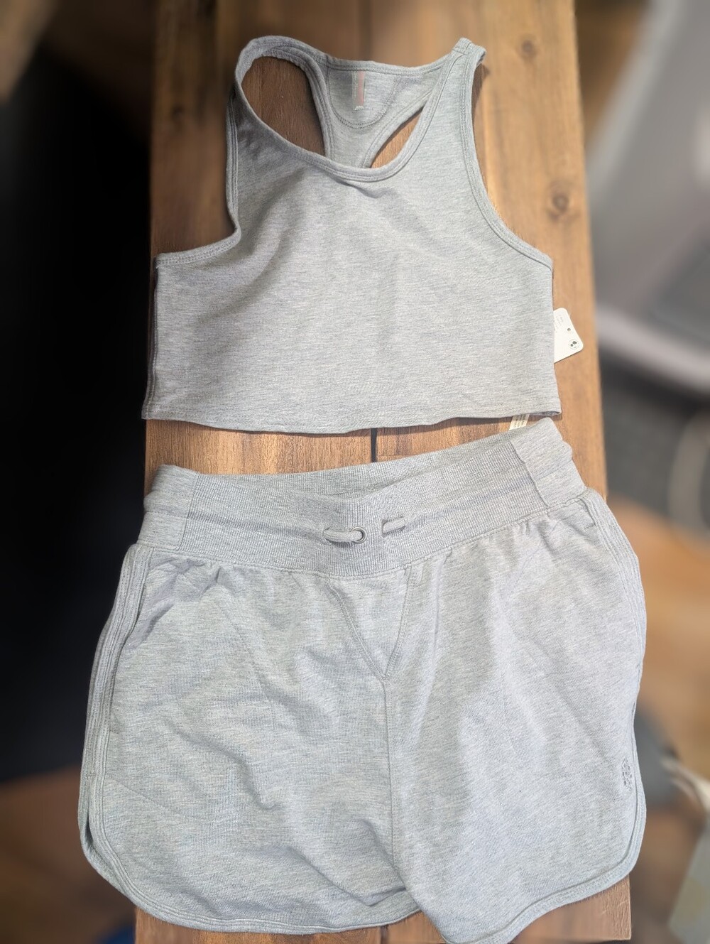 FP Movement by Free People Gray and Yellow Athletic Shorts - Picture 12 of 12